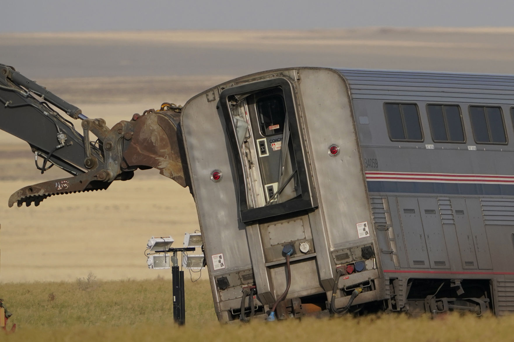 Amtrak Train Derails